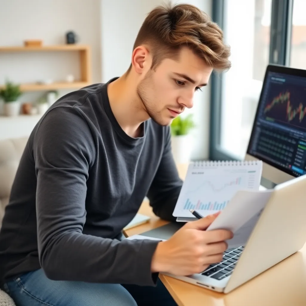 Smartfon z aplikacjami do zarządzania budżetem wyświetlonymi na ekranie